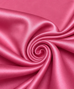 Twillvævet viskose-foer rosa
