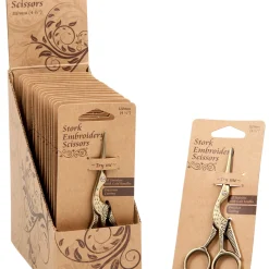 Antik guld storkesaks 11,4 cm