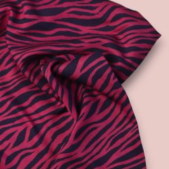 Mind the MAKER | 100% LENZING™ EcoVero™ Viscose - Fuchsia + indigo night