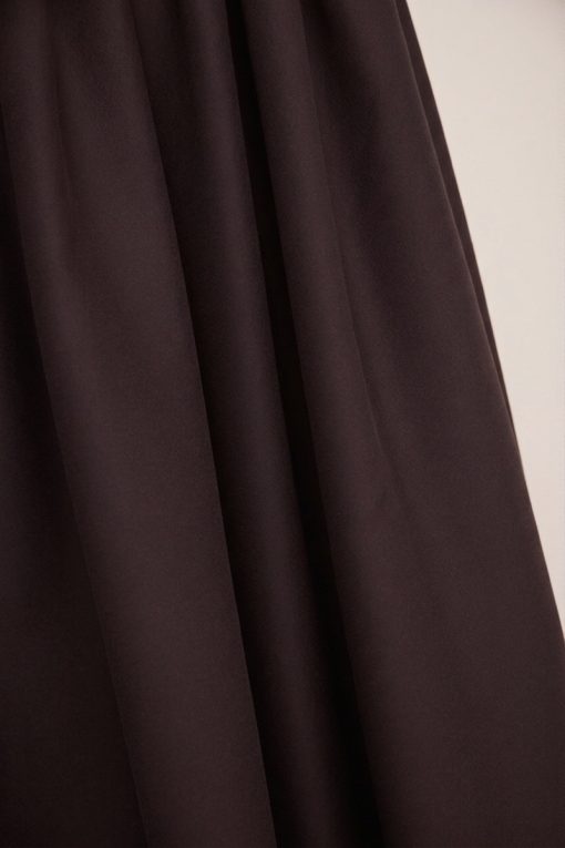 Mind the MAKER | 100% LENZING™ EcoVero™ Viscose crepe fv. Umber