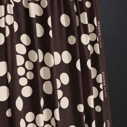 Mind the MAKER | Viscose crepe About A Dot fv. Umber