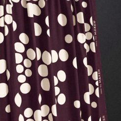 Mind the MAKER | Viscose crepe About A Dot fv. Mulberry
