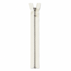 YKK 4mm alum. delbar 45 cm ecru