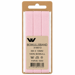 Bændel 13mm. 3 mtr. sb rosa