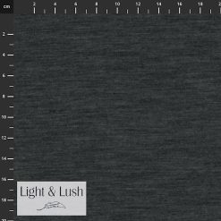 Light & Lush | Merinould med bomuldsbagside i mørkegrå