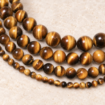 Perlestreng | Tigerøje 4 mm