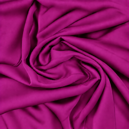 Satinvævet viskose fuchsia fv. 183