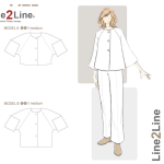Line2Line | Løs jakke med raglanærmer J475