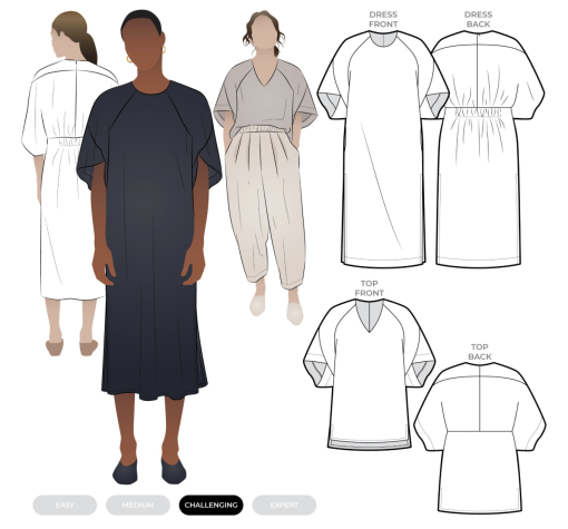Style Arc | Phillips Woven top & dress