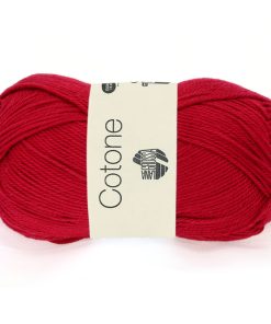 Cotone | merceriseret bomuld vinrød fv. 04
