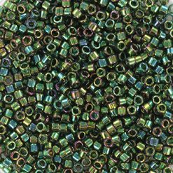 Miyuki delica's 11/0 - gold luster emerald 125