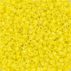 Miyuki delica's 11/0 - opaque ab yellow 160