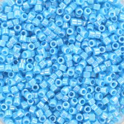 Miyuki delica's 11/0 - opaque ab turquoise blue 164