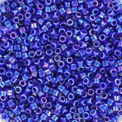 Miyuki delica's 11/0 - opaque ab cobalt 165