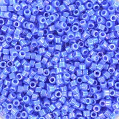 Miyuki delica's 11/0 - opaque ab medium blue 167