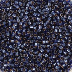 Miyuki delica's 11/0 - lined luster cobalt 278