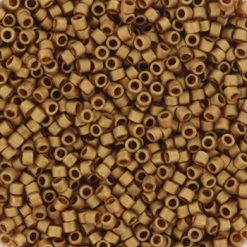 Miyuki delica's 11/0 - metallic matte light bronze 322L