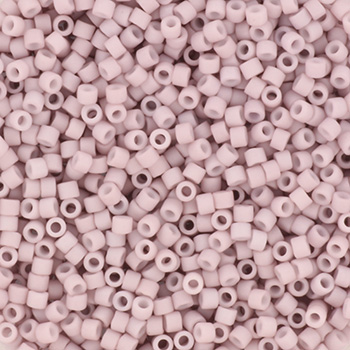 Miyuki delica's 11/0 - opaque matte light mauve 356-1