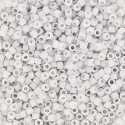 ￼￼Miyuki delica's 11/0 - opaque matte pale blue gray 357-1
