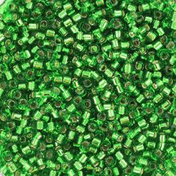 Miyuki delica's 11/0 - silverlined green 46