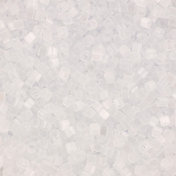 Miyuki delica's 11/0 - silk satin crystal 635