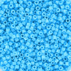 Miyuki delica's 11/0 - opaque dyed dark turquoise blue 659