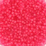 Miyuki delica's 11/0 - transparant sf dyed bubble gum pink 780