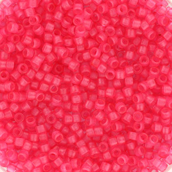 Miyuki delica's 11/0 - transparant sf dyed bubble gum pink 780