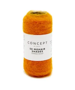 50 Shades Mohair | Lys orange fv. 47