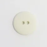 Knap 2/hul råhvid 20 mm