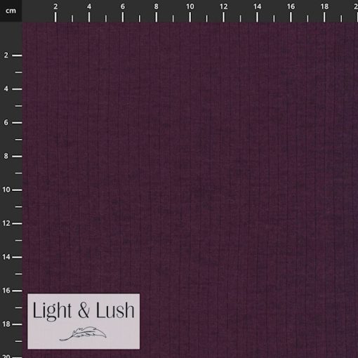 Light & Lush | Merino/silke dropneedle fv. dark lilac
