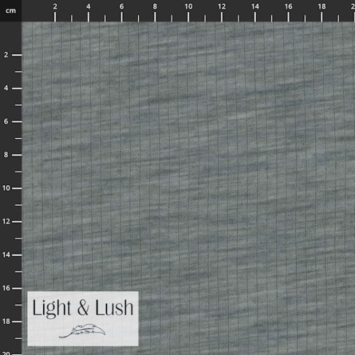 Light & Lush | Merinould med bomuldsbagside i lys grå
