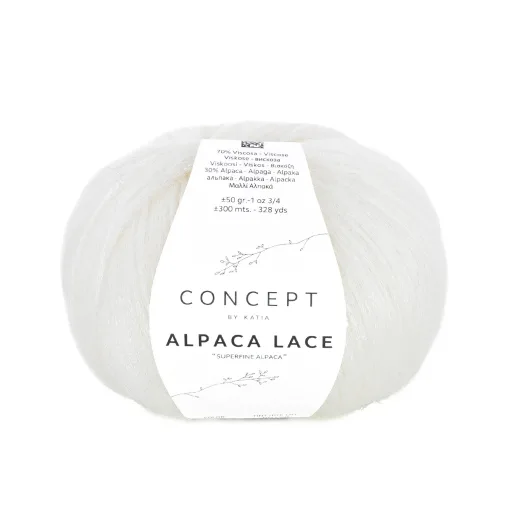 Alpaca Lace | Hvid fv. 81