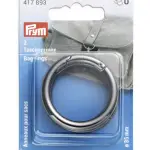Karabinhager rund ø 35 mm gunmetal (2 stk)