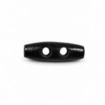 Knebler i sort 40 mm
