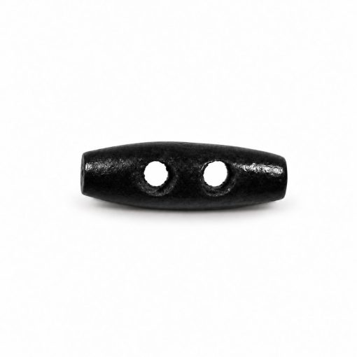 Knebler i sort 40 mm