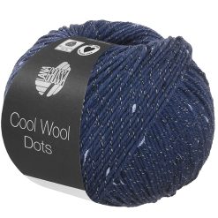 Cool Wool Dots | Mørkeblå fv. 002