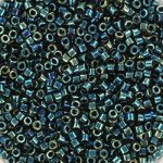 Miyuki delica's 11/0 - metallic iris blue green gold 1006