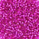 Miyuki delica's 11/0 - silverlined dyed fuchsia 1340