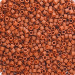 Miyuki delica's 11/0 - opaque sf dyed sienna