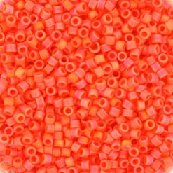 Miyuki delica's 11/0 - opaque matte ab orange 872